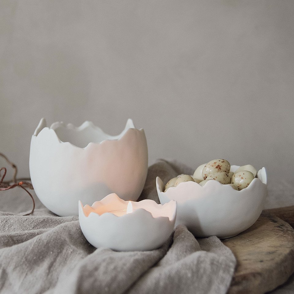 Majas Schale Eierschale - Groß