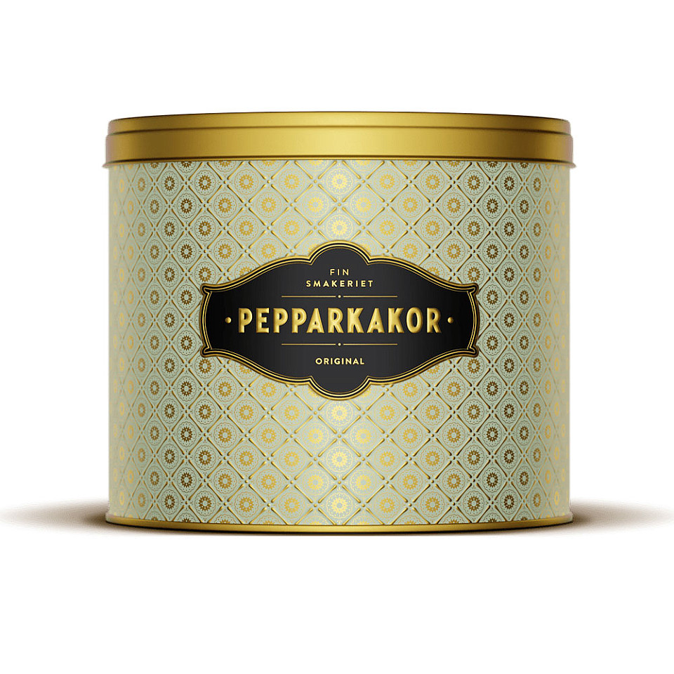 Finsmakeriet Pepparkakor Årets färg 2023 Frosty Green - Stor 430 g