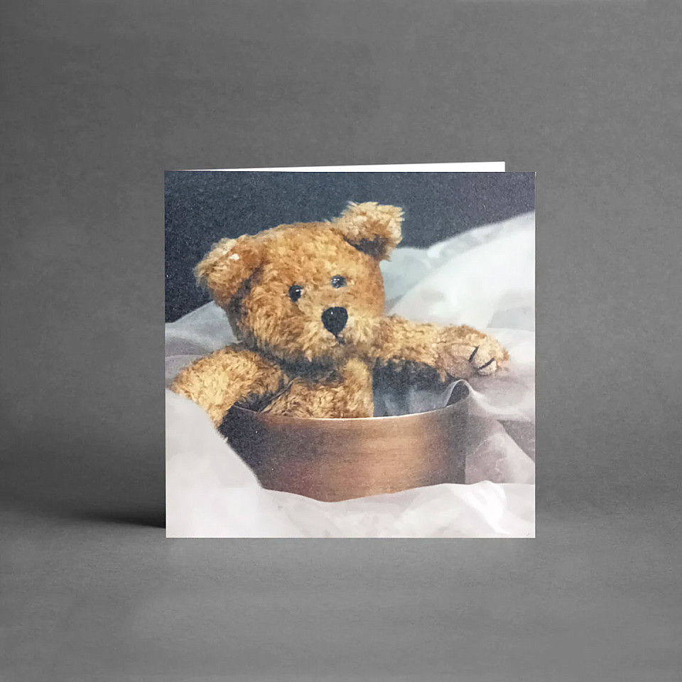 Small Card Teddy Bear