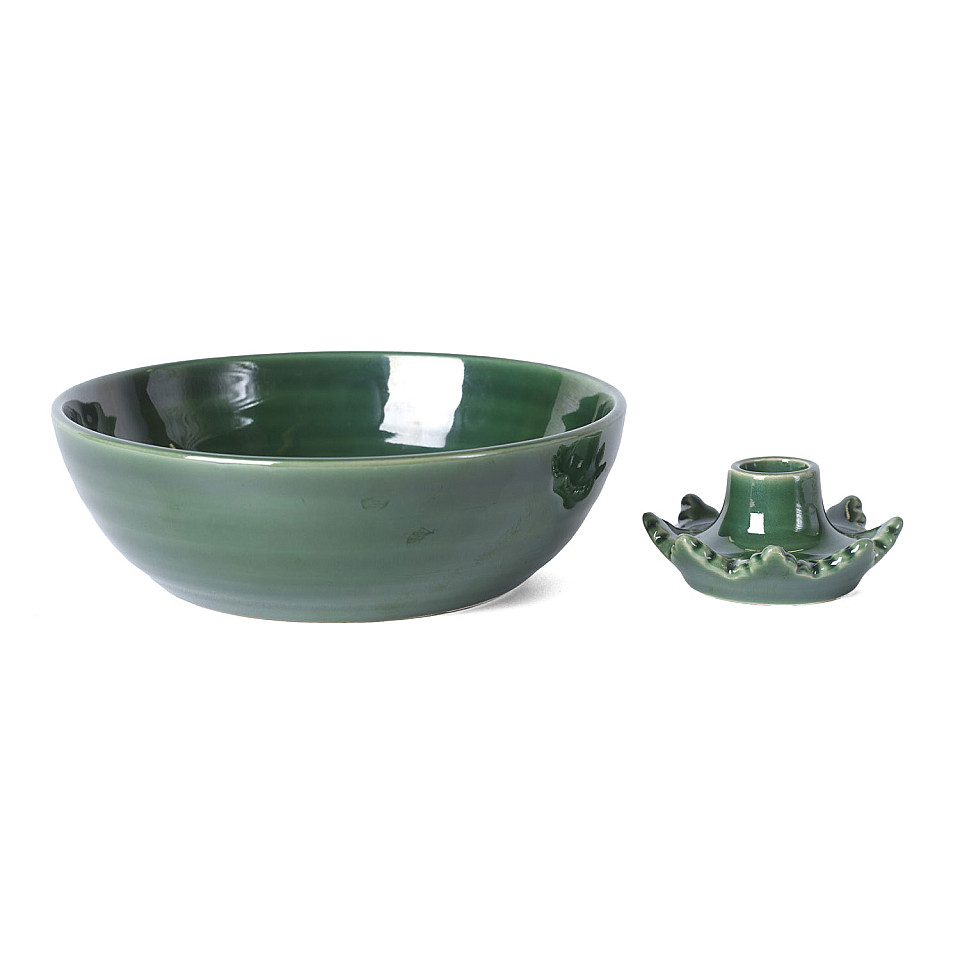 Candlestick and bowl Eklaholm