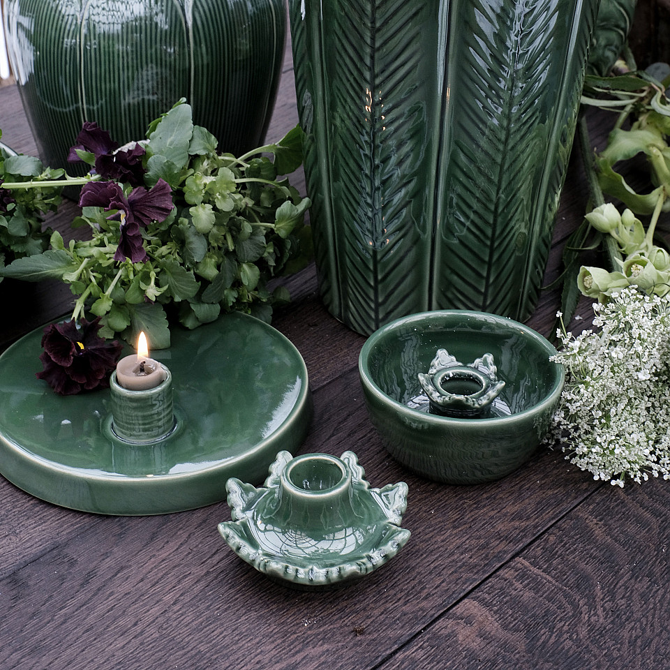 Candlestick and bowl Eklaholm