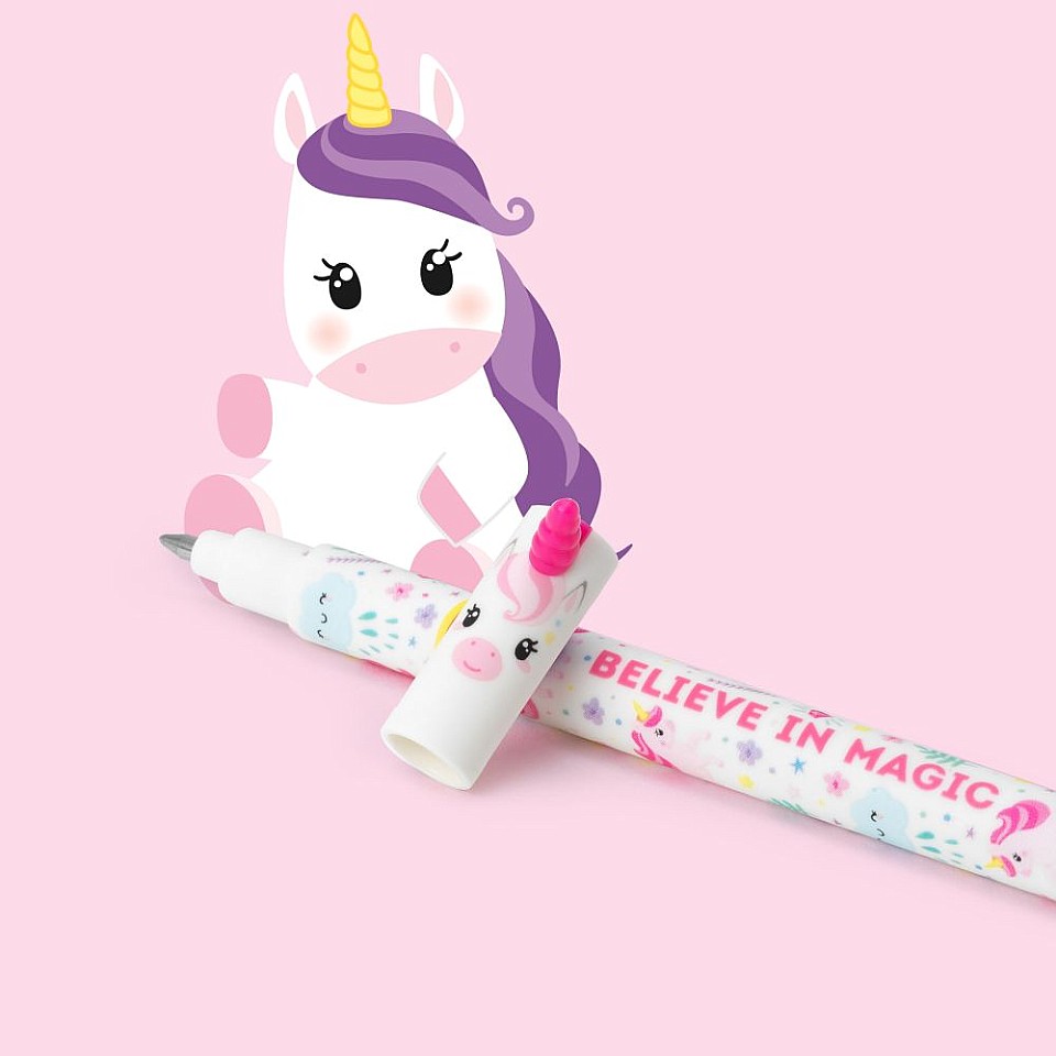 Gelpenna med utsuddbart bläck Unicorn