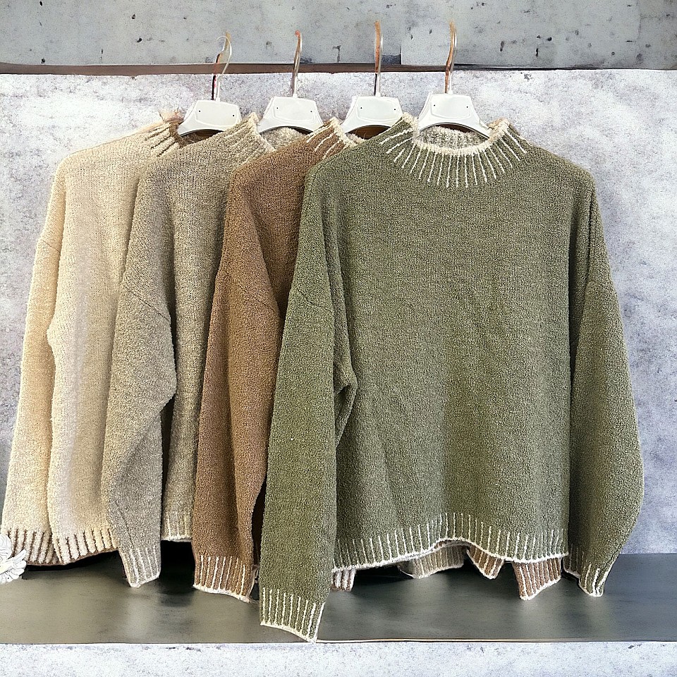 Sweater Eliseknit - Army