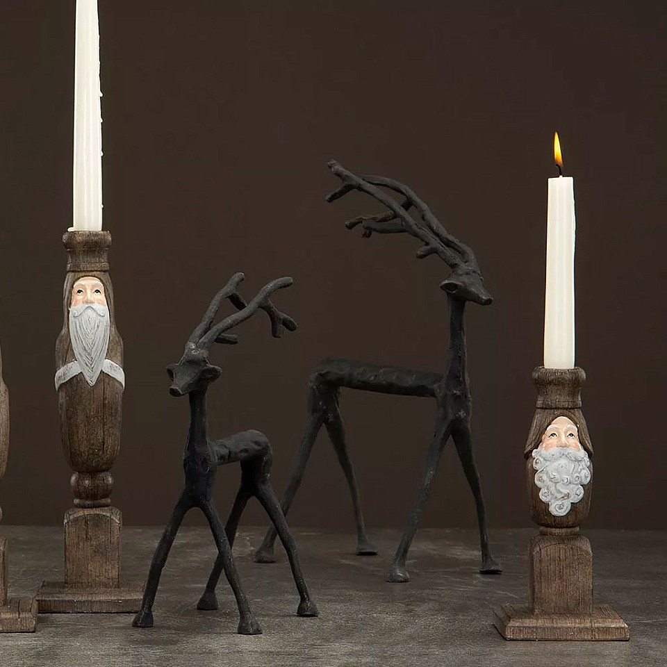Reindeer Cast Iron Black - Small
