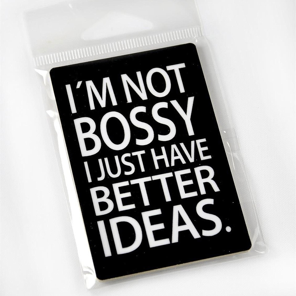 Magnet Bossy - Black / White