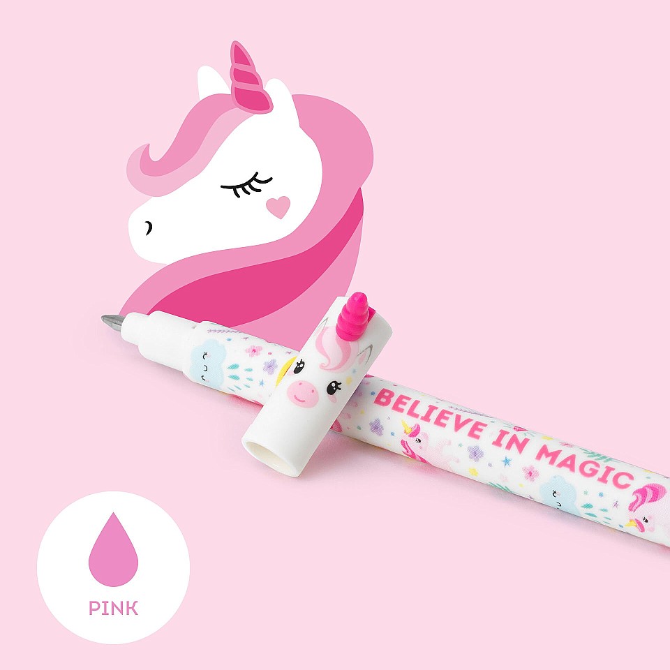 Gelpenna med utsuddbart bläck Unicorn
