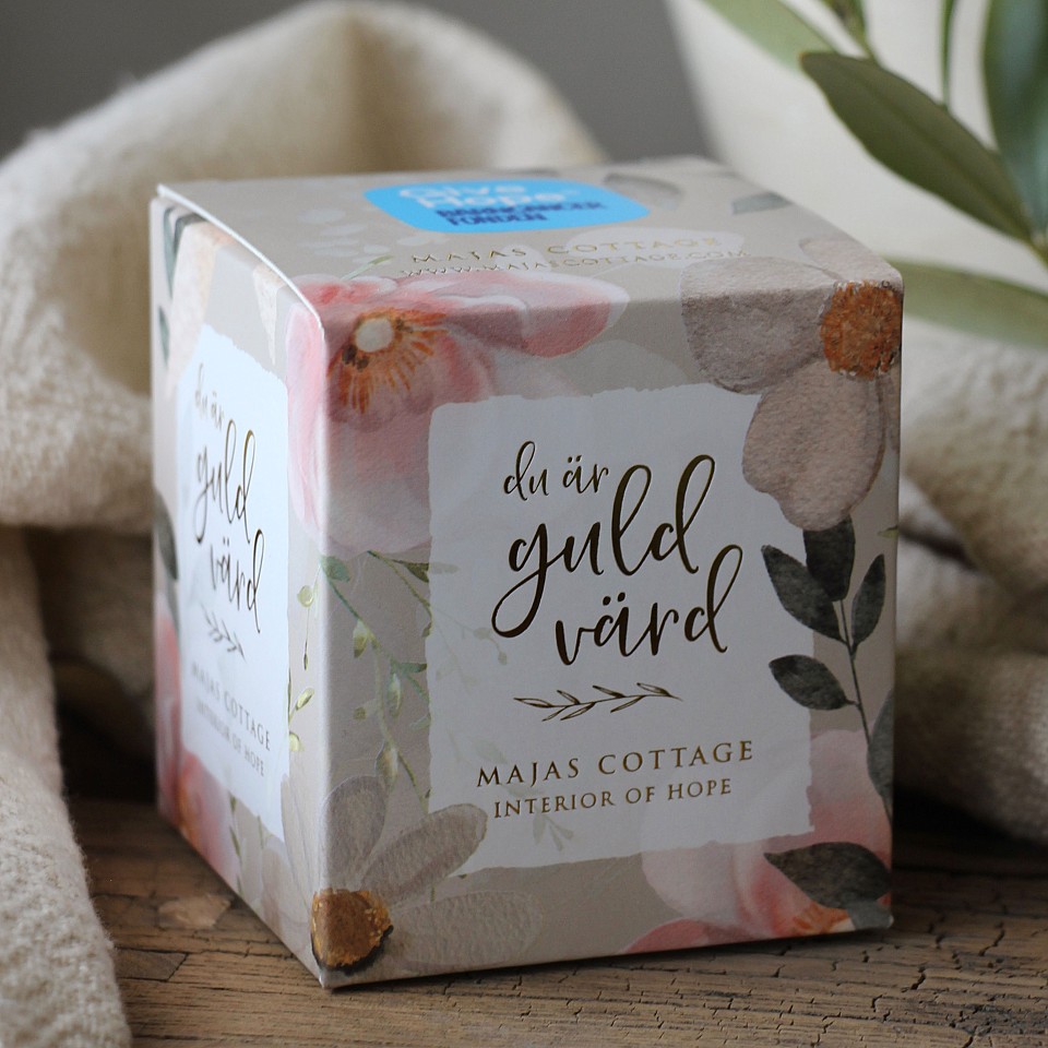 Majas Kerzenhalter Du är guld värd