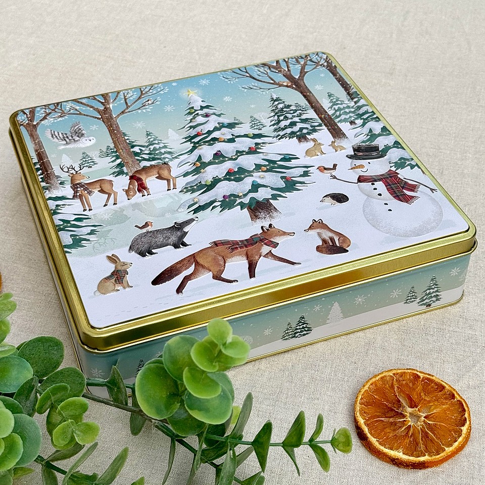 Tin Jar Winter Animals 4-edge