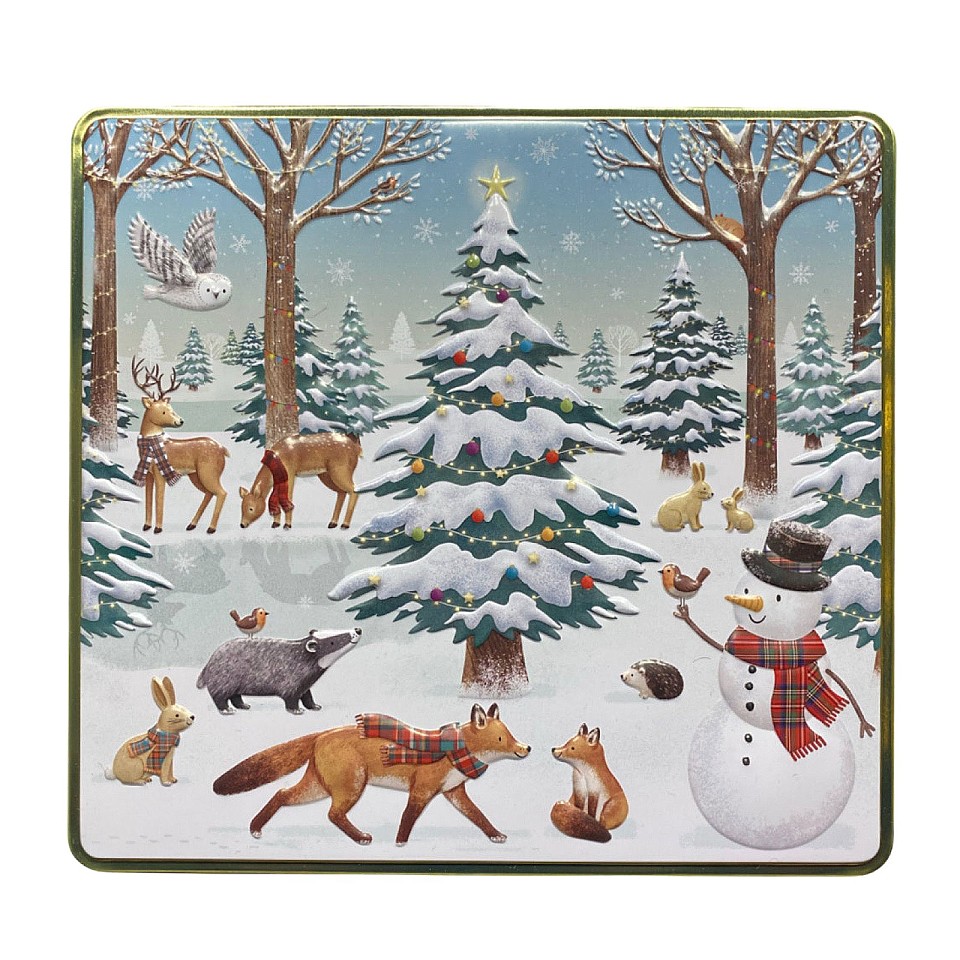 Tin Jar Winter Animals 4-edge