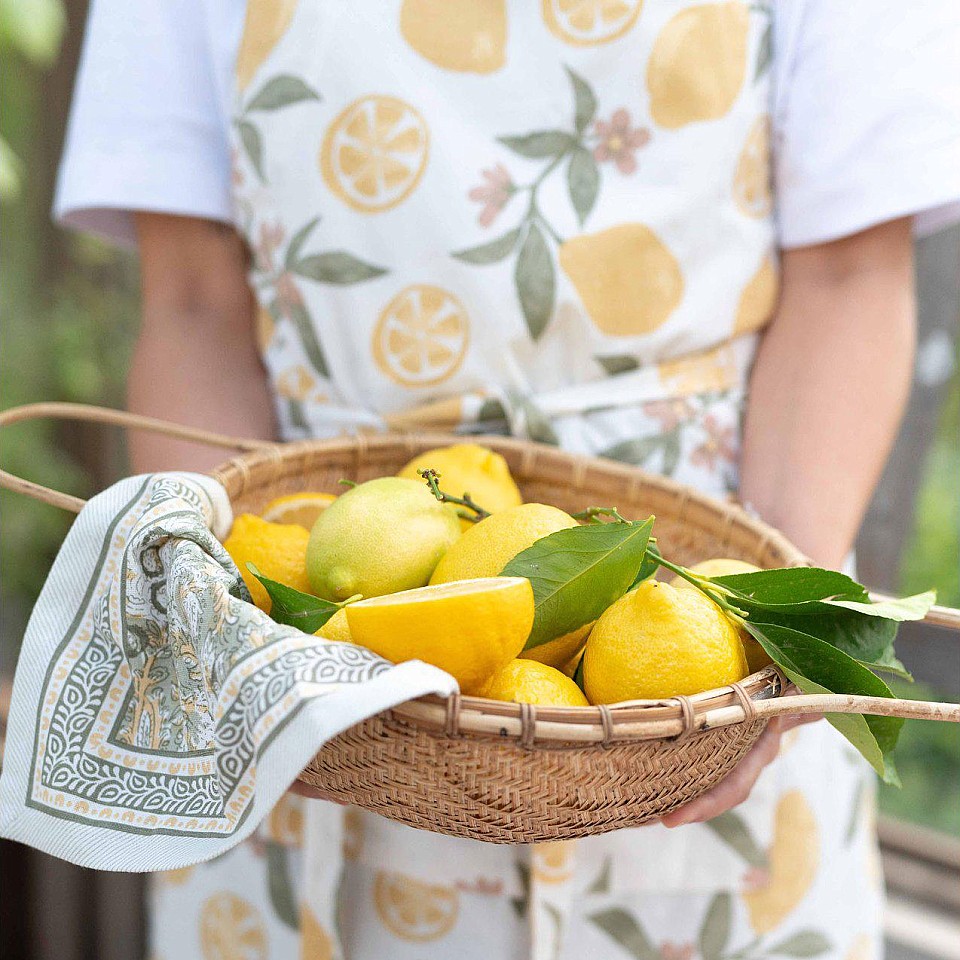 Apron Amalfi - Yellow