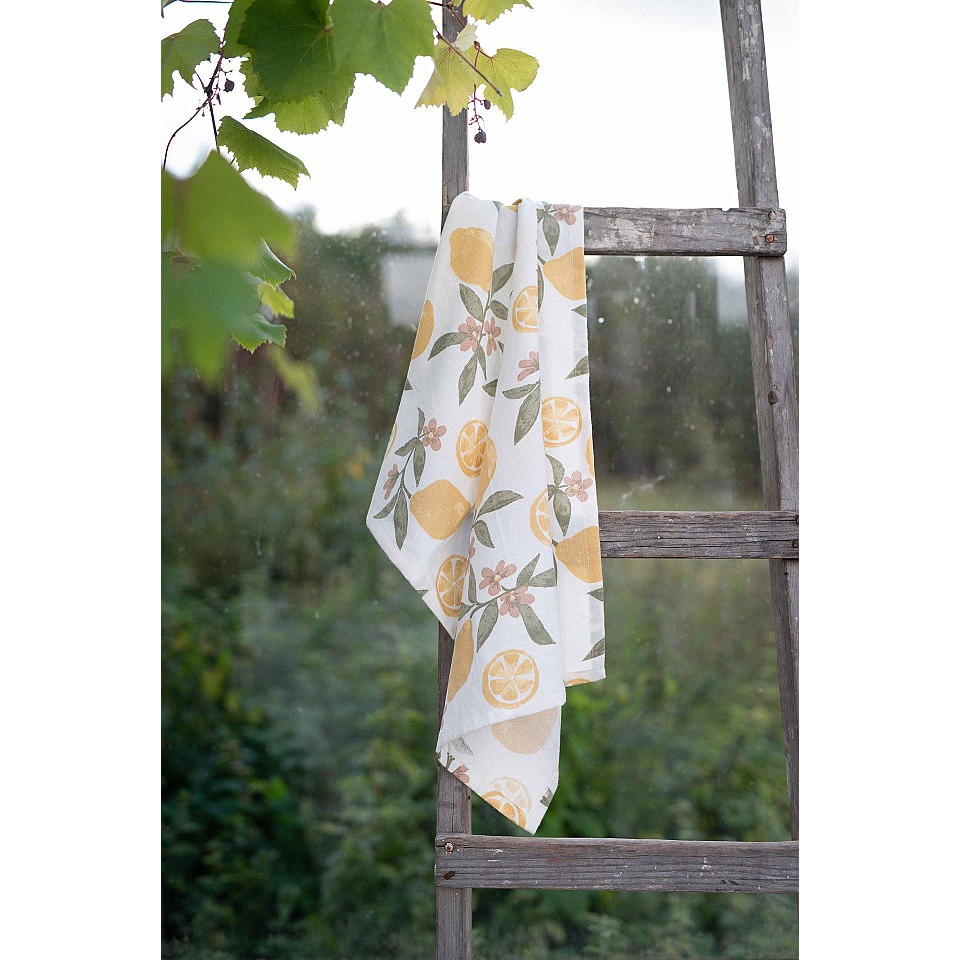 Tea Towel Amalfi - Yellow
