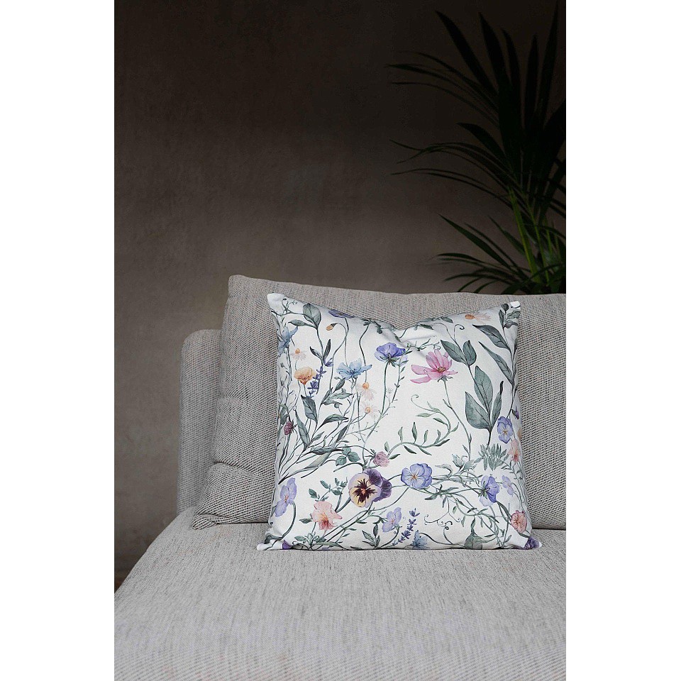 Cushion Cover Viola - Offwhite