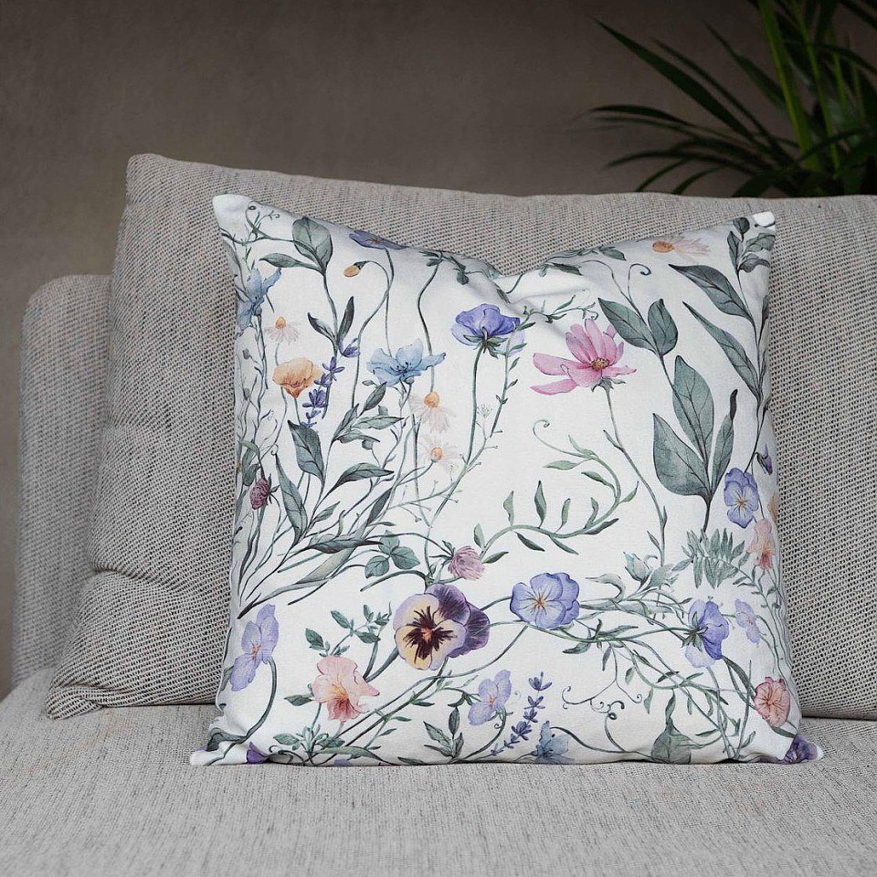 Cushion Cover Viola - Offwhite