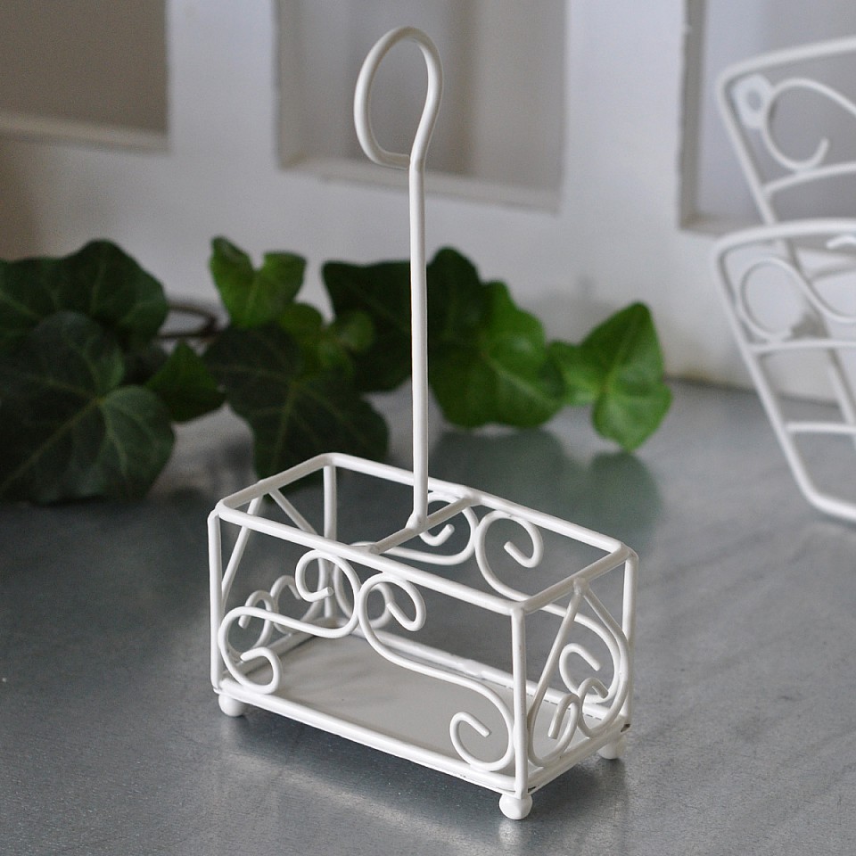 Salt & pepper rack - cream