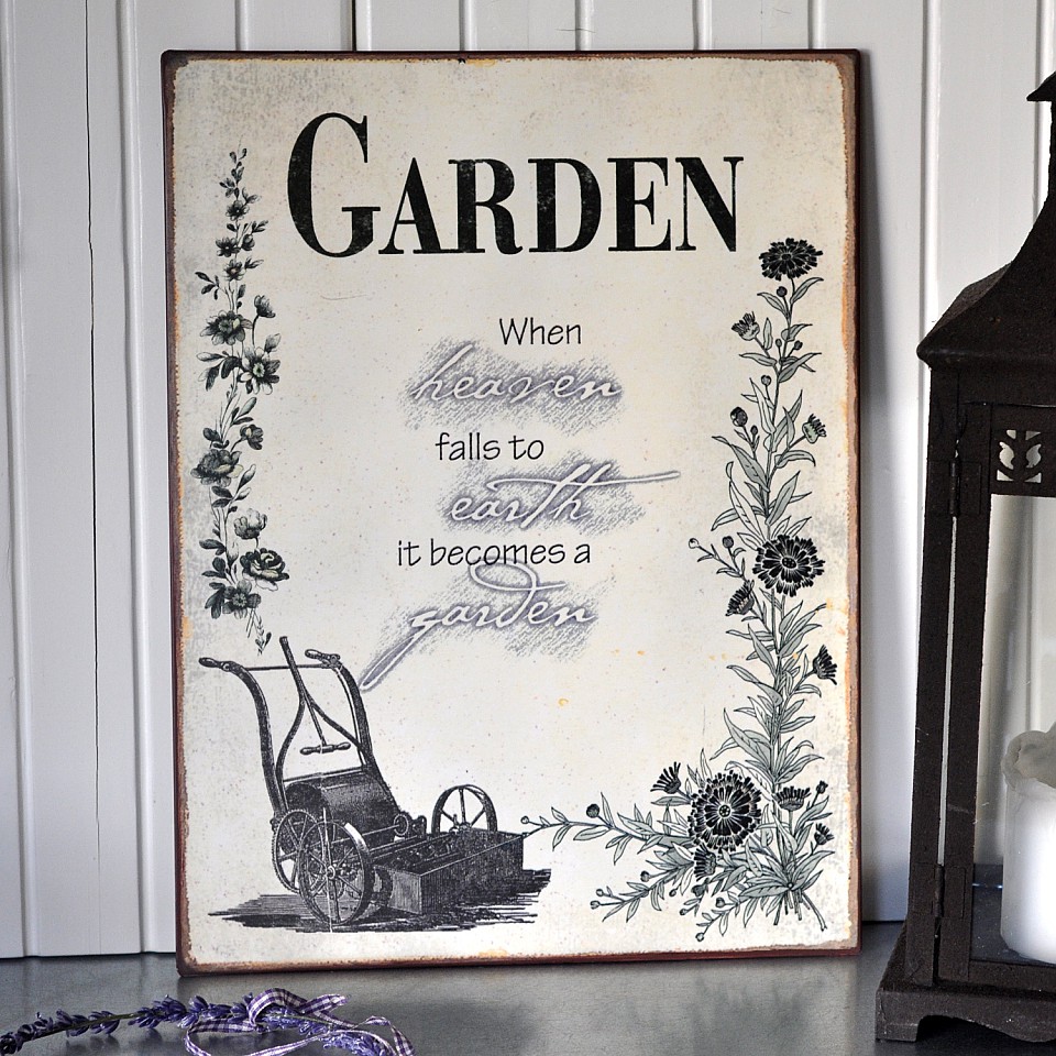 Metal Sign Garden