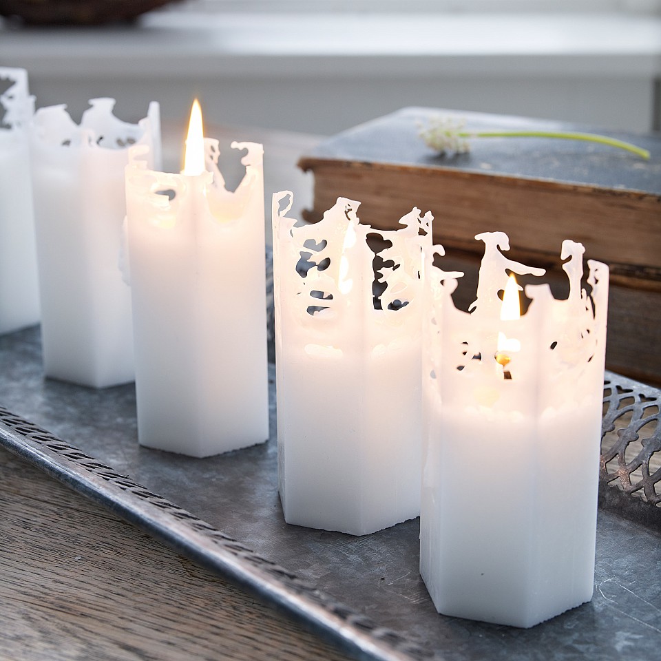 Spider web candle - Medium