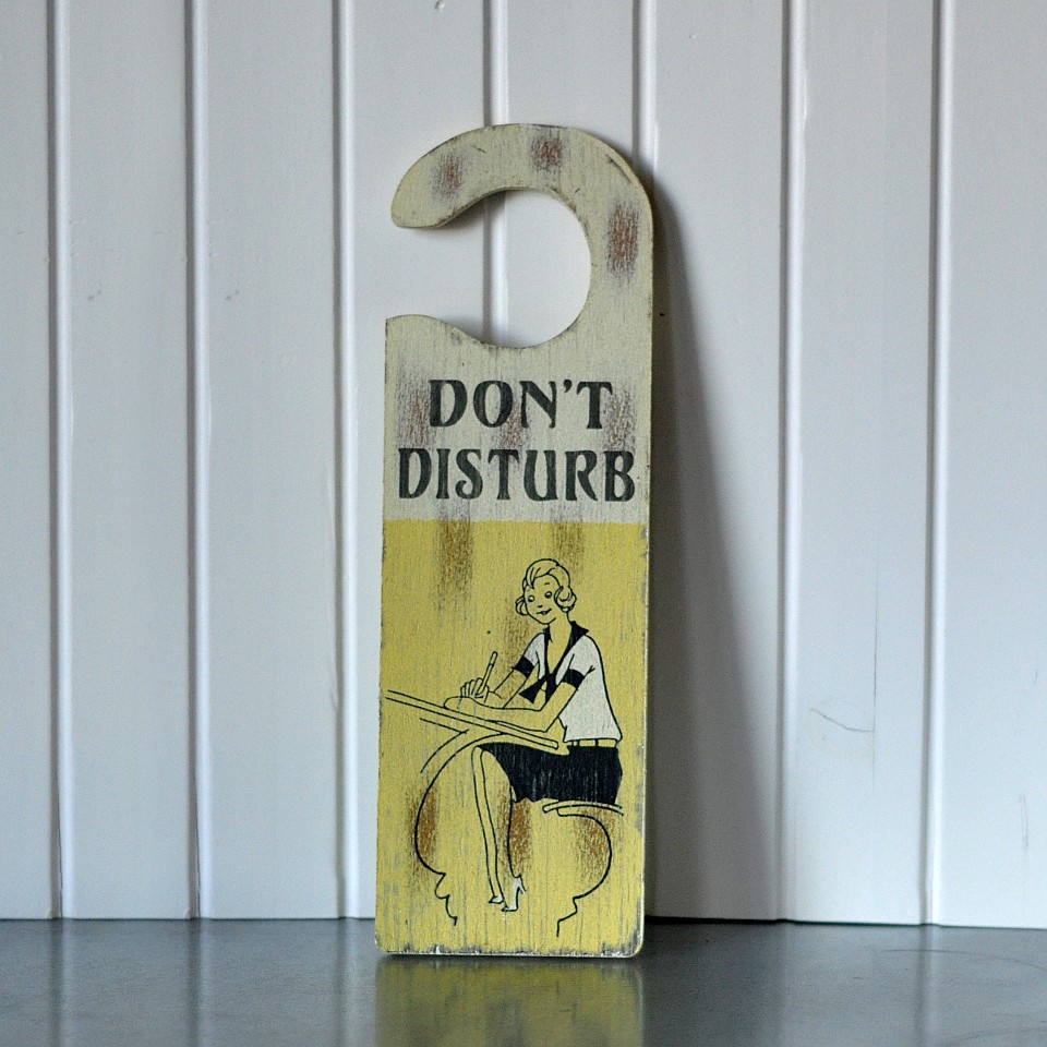 Dörrskylt - Don´t disturb